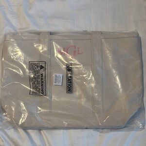 Tuckernuck Cream Tote Bag